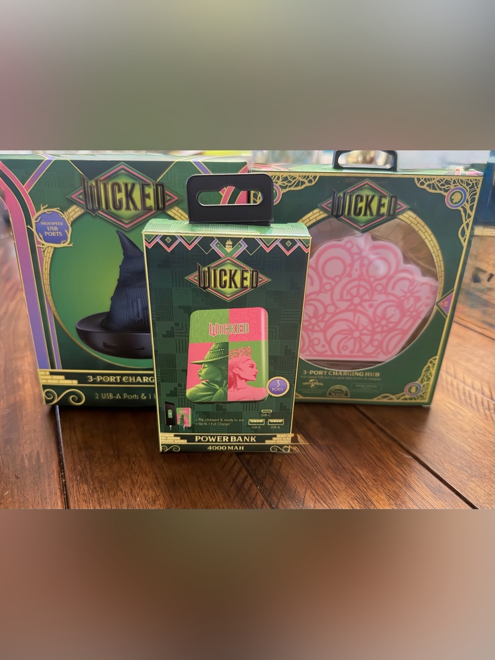 Wicked Bundle! Pre-Charged PowerBank and 2- 3 Port Charging Hubs